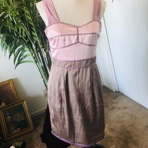 ESLEY~Satin Dress Size Medium